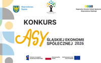 Plakat informujący o konkursie.